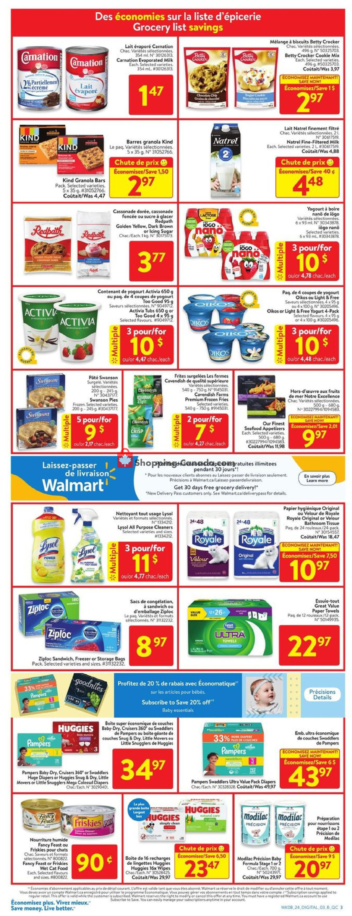 Walmart flyer from Thursday March 14, 2024 to Wednesday March 20, 2024 - page 6