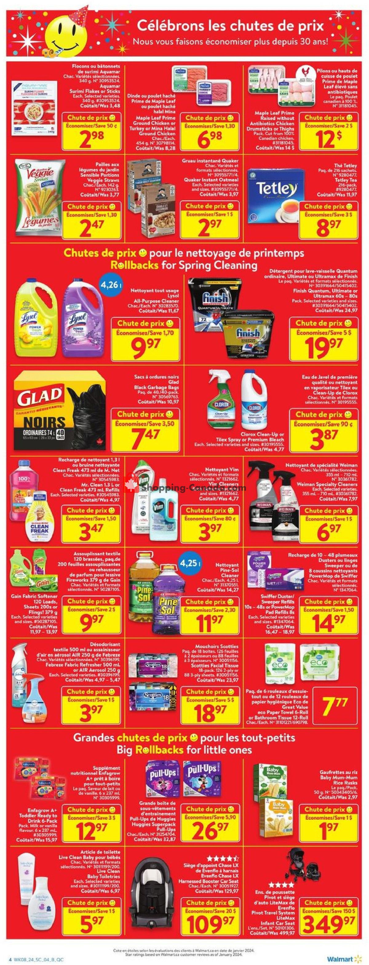 Walmart flyer from Thursday March 14, 2024 to Wednesday March 20, 2024 - page 8