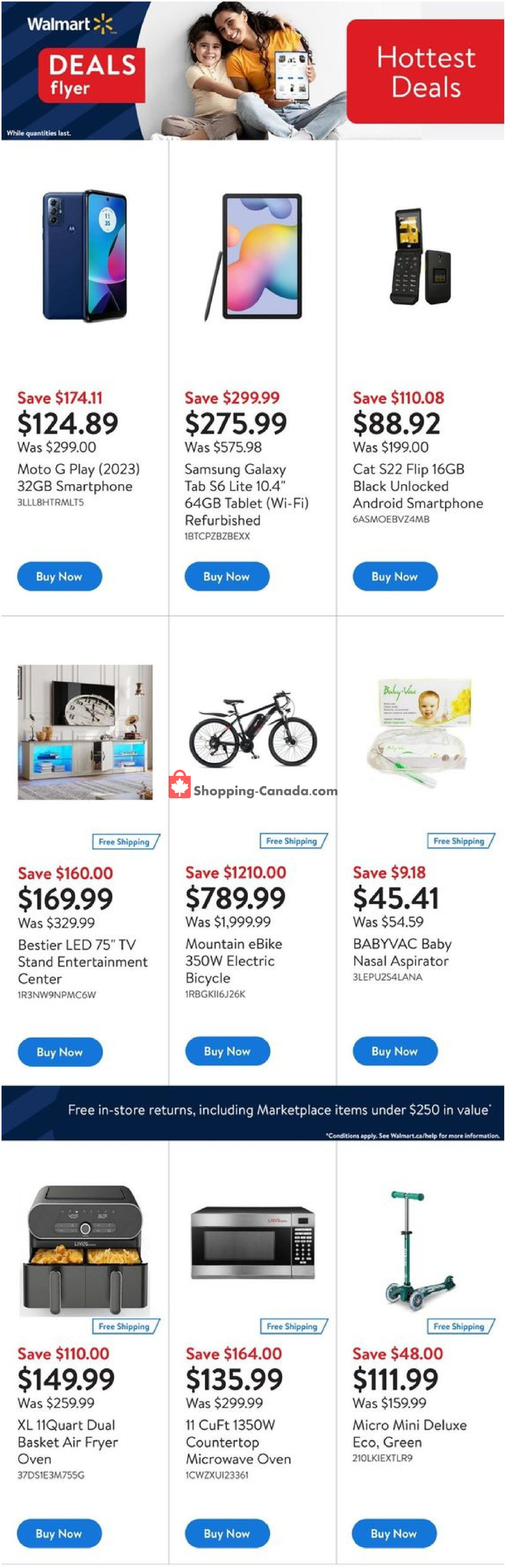 Walmart flyer from Thursday April 11, 2024 to Wednesday April 17, 2024 - page 2