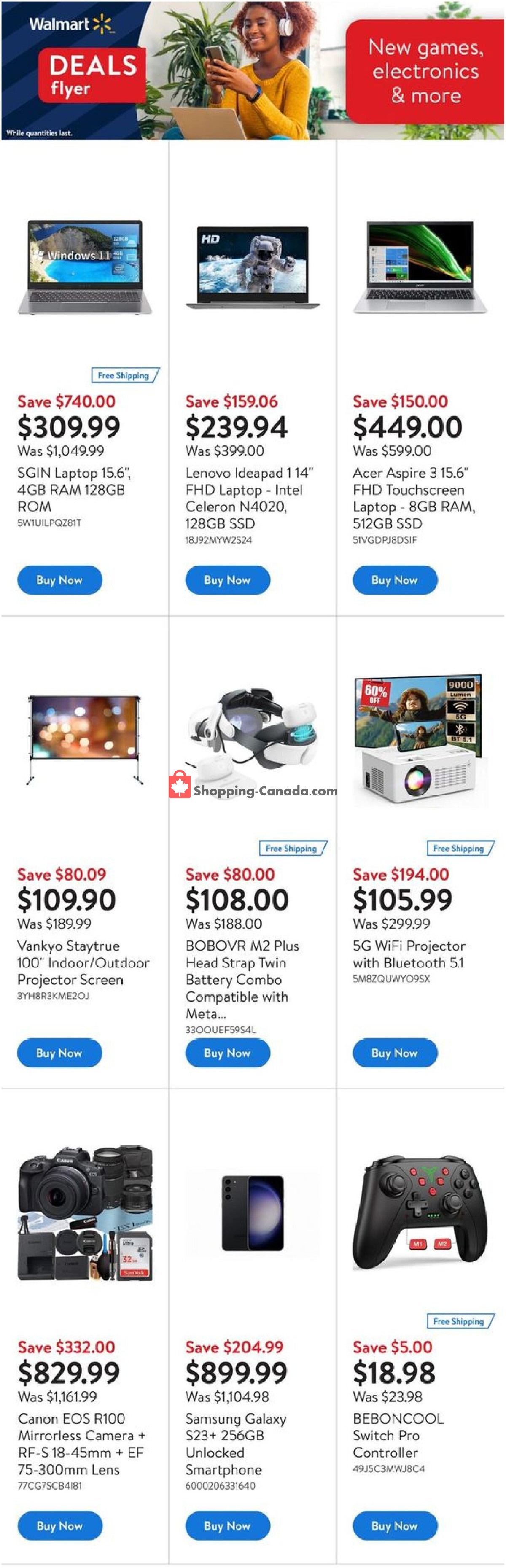 Walmart flyer from Thursday April 11, 2024 to Wednesday April 17, 2024 - page 4