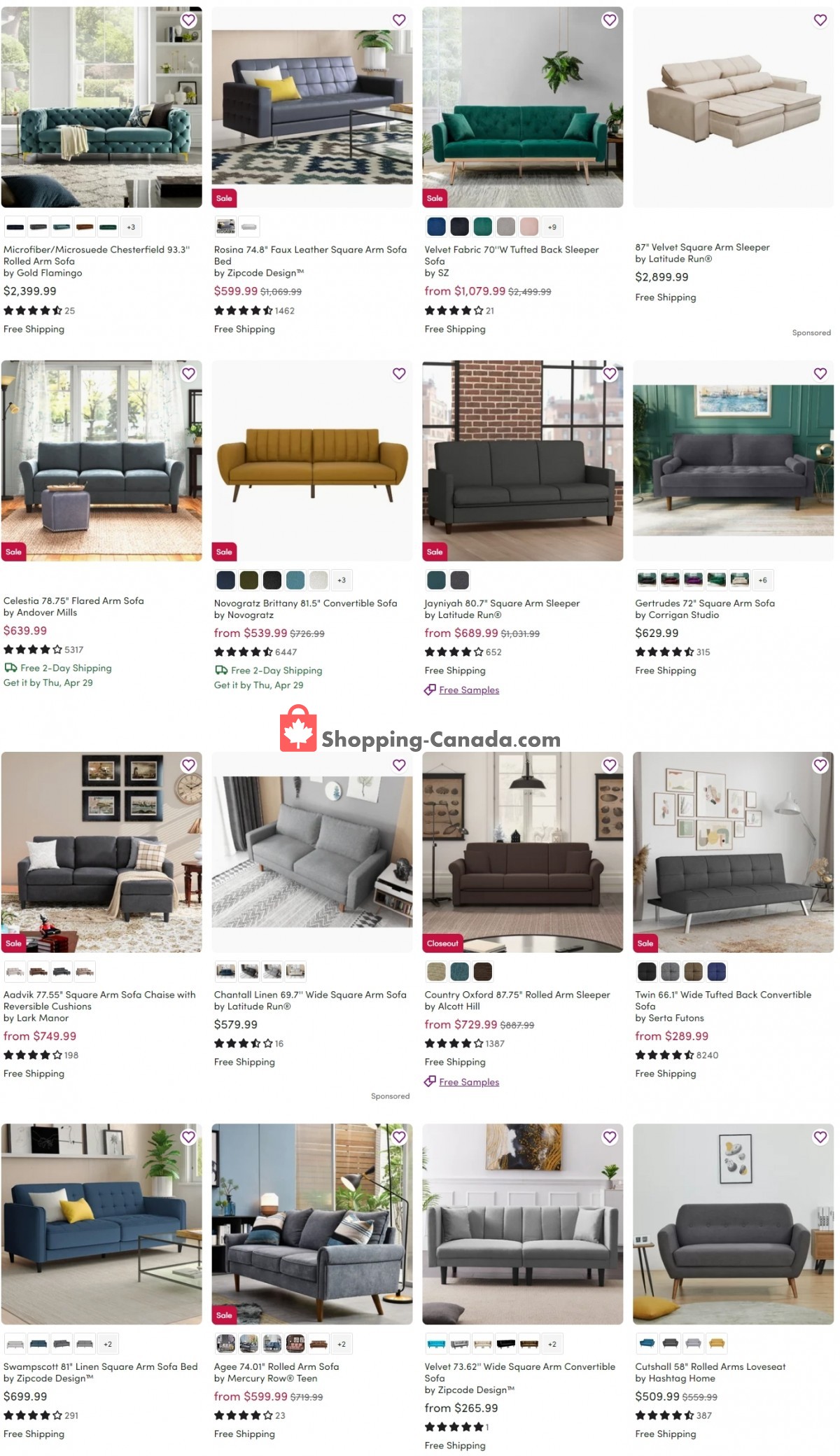 Wayfair flyer from Tuesday April 27, 2021 to Monday May 3, 2021 - page 2