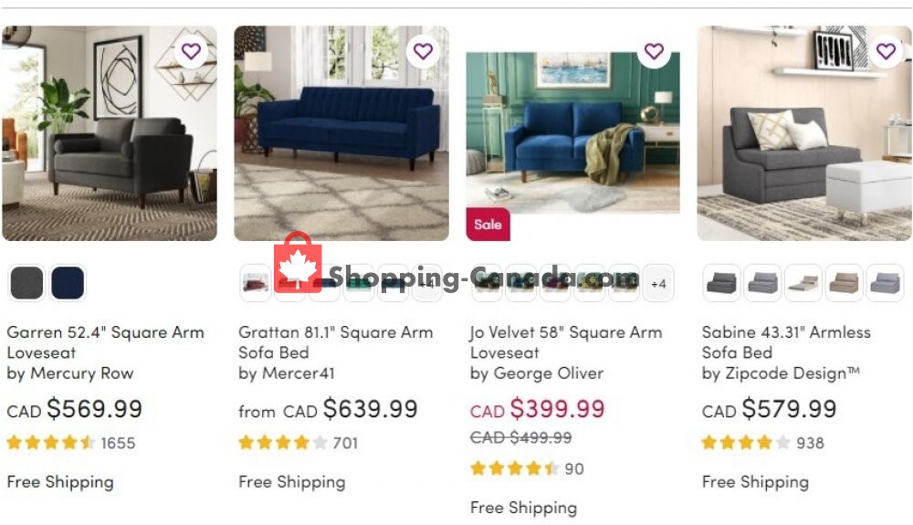 Wayfair flyer from Thursday October 15, 2020 to Wednesday October 21, 2020 - page 4