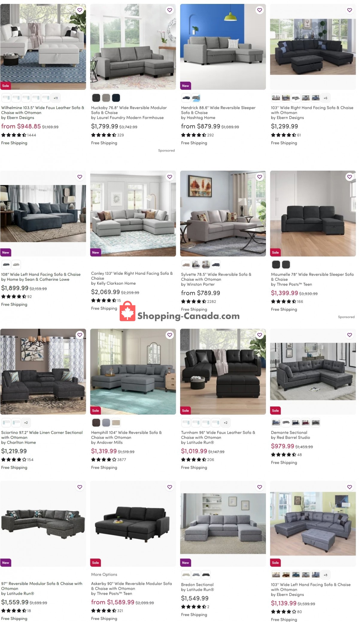 Wayfair flyer from Friday April 2, 2021 to Thursday April 8, 2021 - page 1