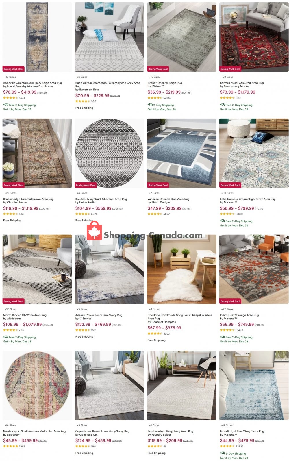 Wayfair flyer from Thursday December 24, 2020 to Wednesday December 30, 2020 - page 4