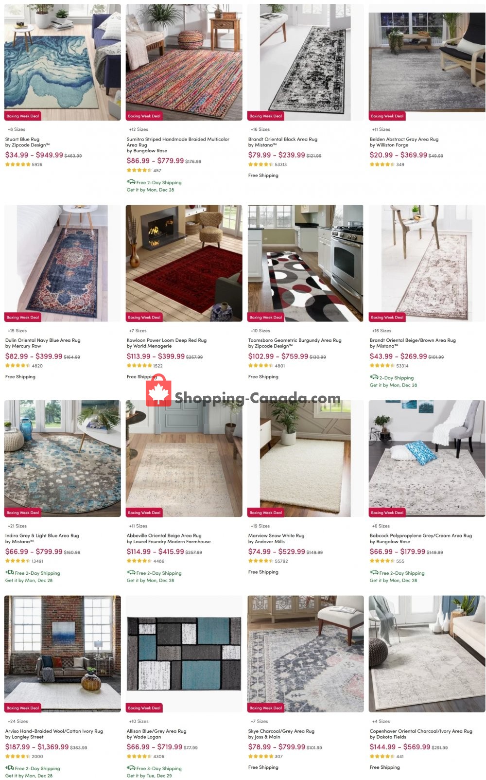 Wayfair flyer from Thursday December 24, 2020 to Wednesday December 30, 2020 - page 6