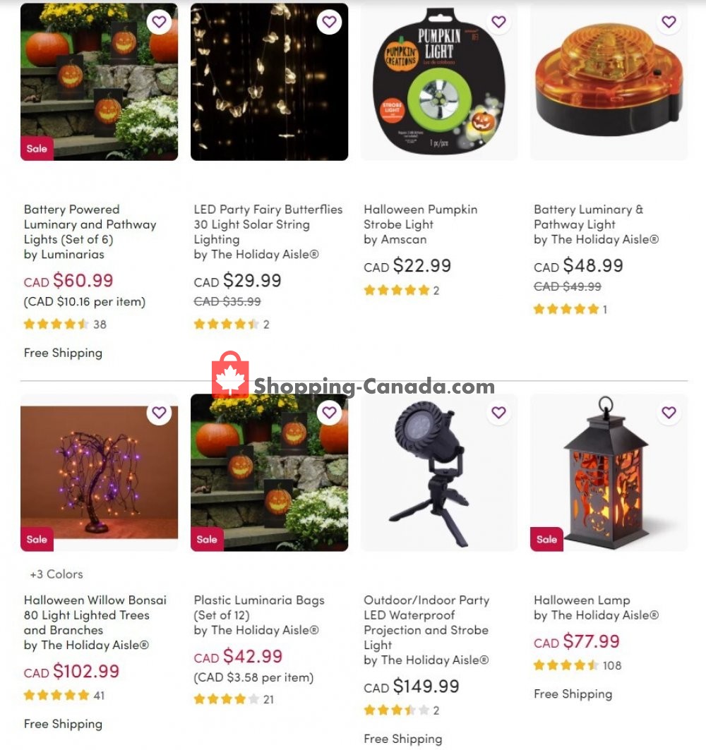 Wayfair Canada, flyer (Special Offer) October 22 October 28, 2020 Shopping Canada