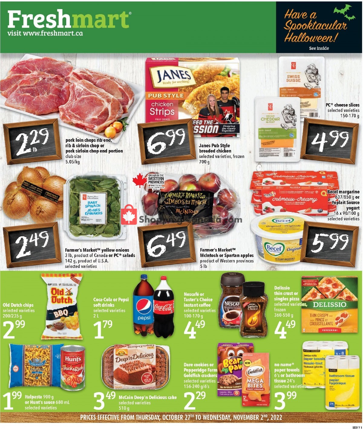 WayWay Food Mart flyer from Thursday October 27, 2022 to Wednesday November 2, 2022 - page 3