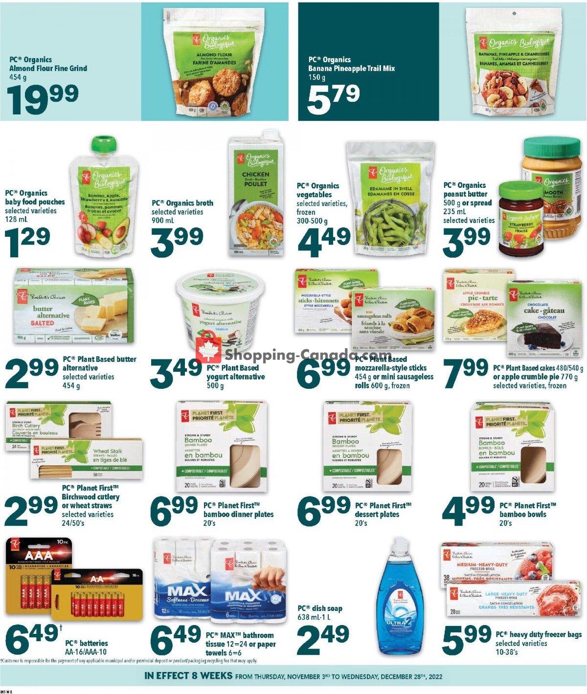 WayWay Food Mart flyer from Thursday November 3, 2022 to Wednesday November 9, 2022 - page 14