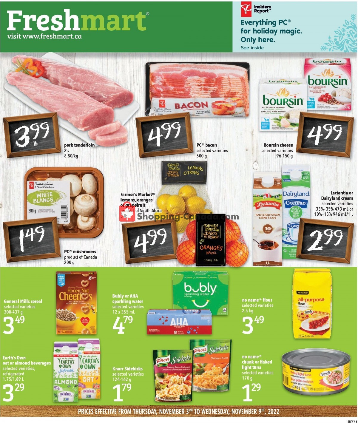 WayWay Food Mart flyer from Thursday November 3, 2022 to Wednesday November 9, 2022 - page 3