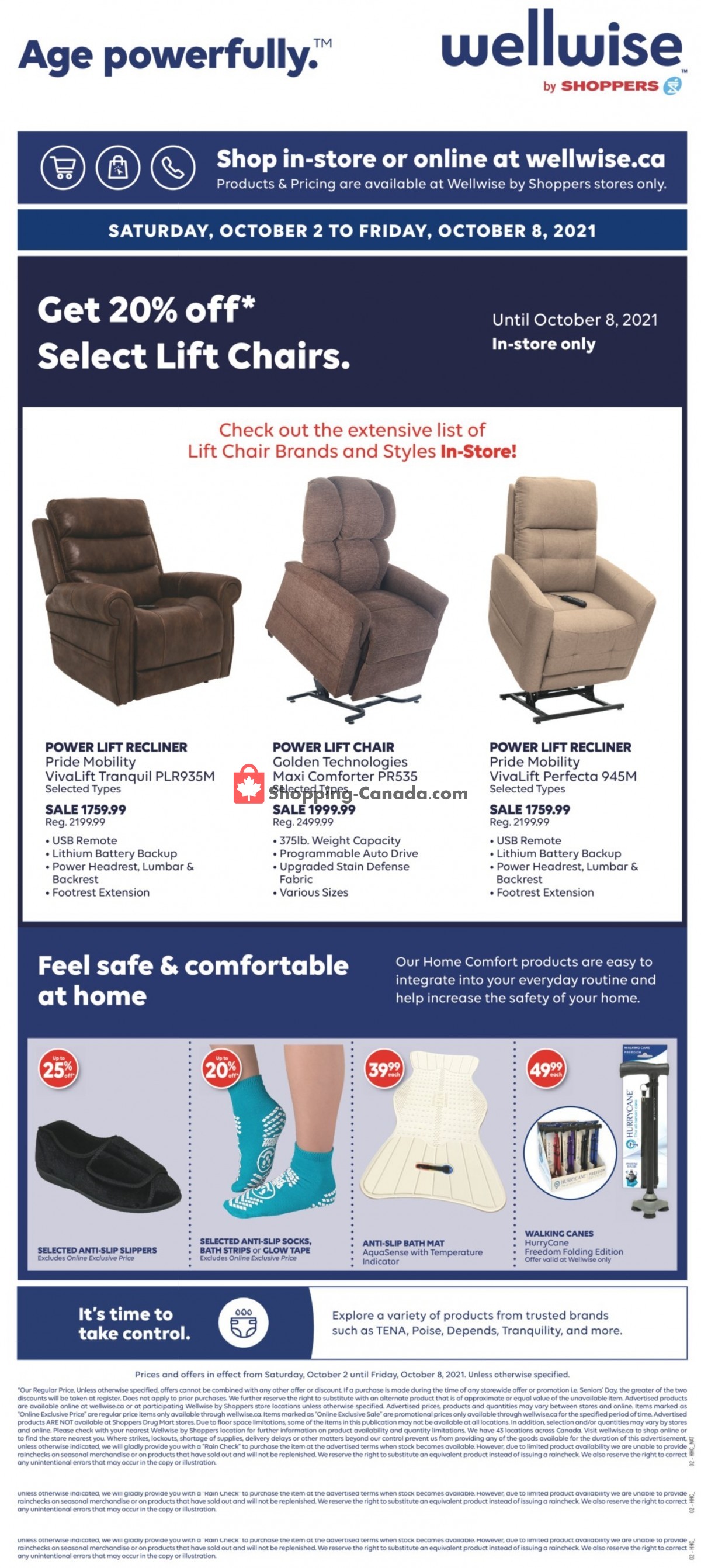 WellWise by Shoppers Drug Mart flyer from Saturday October 2, 2021 to Friday October 8, 2021 - page 2