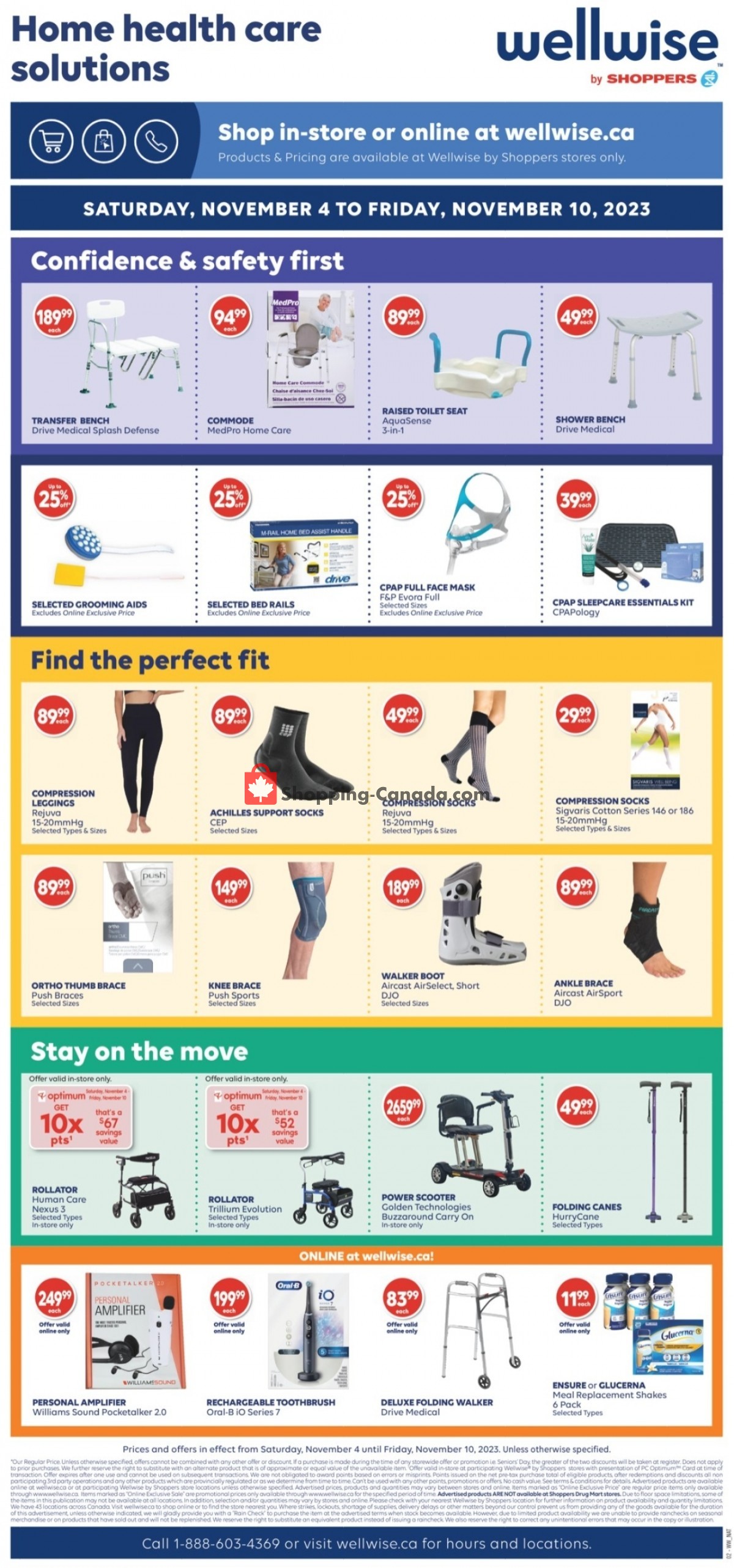 WellWise by Shoppers Drug Mart flyer from Saturday November 4, 2023 to Friday November 10, 2023 - page 2