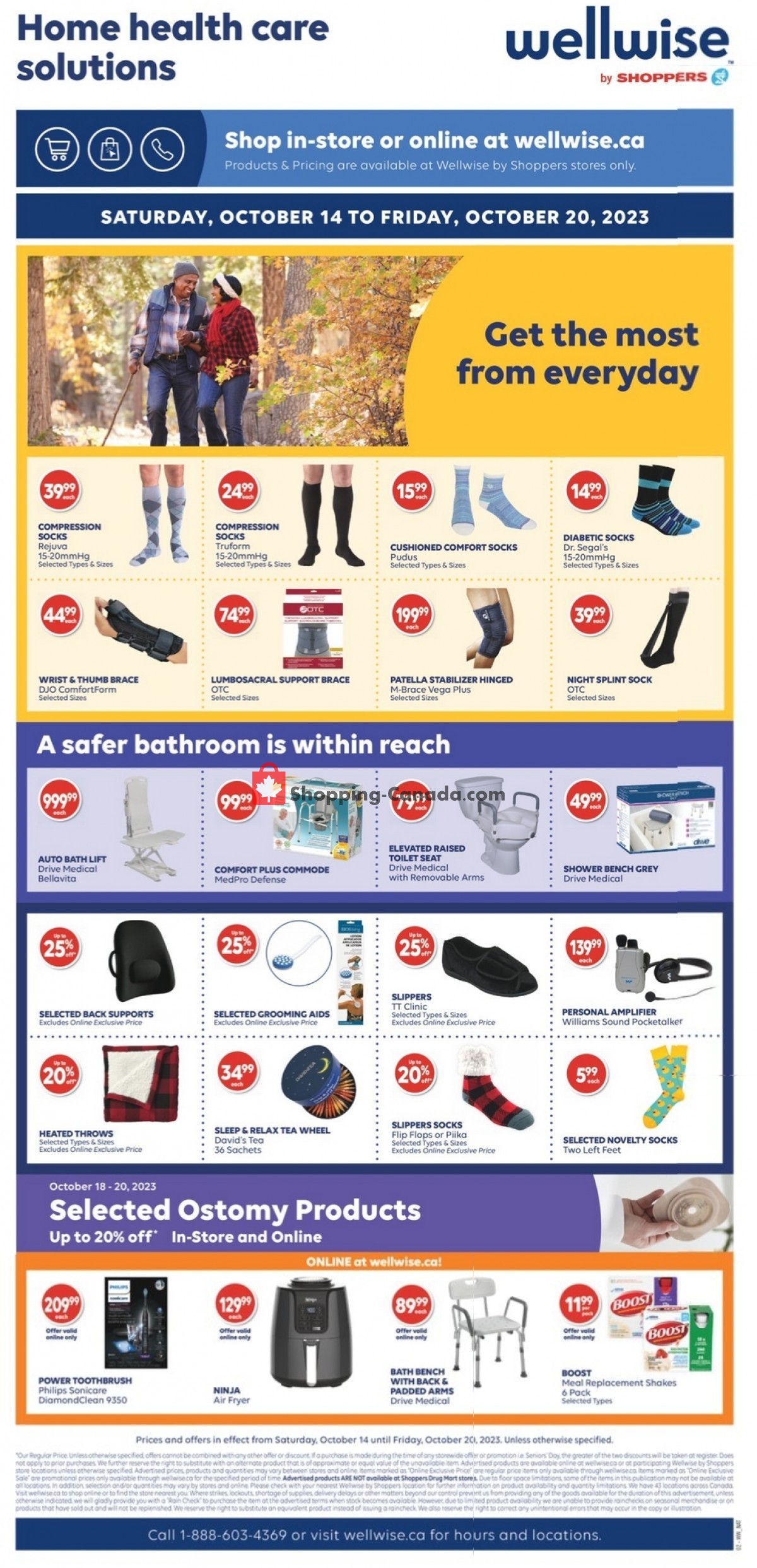 WellWise by Shoppers Drug Mart flyer from Saturday October 14, 2023 to Friday October 20, 2023 - page 2