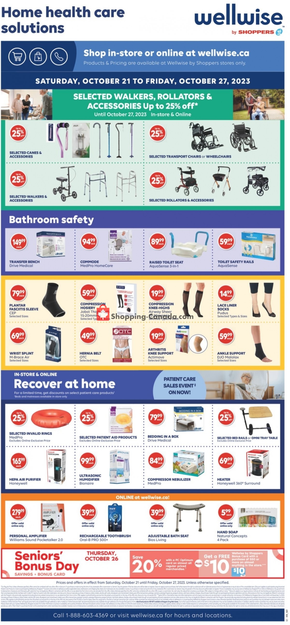 WellWise by Shoppers Drug Mart flyer from Saturday October 21, 2023 to Friday October 27, 2023 - page 2