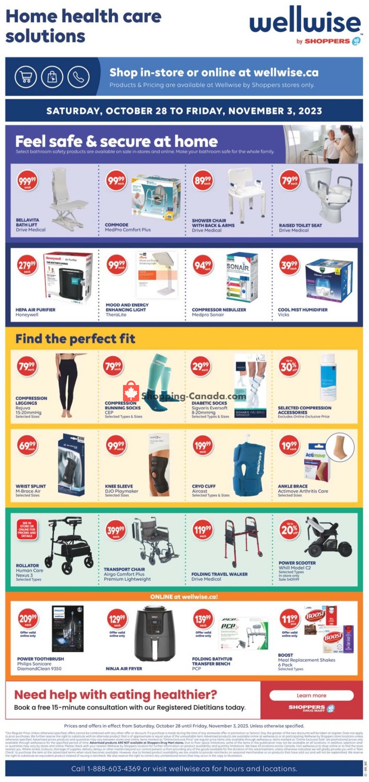 WellWise by Shoppers Drug Mart flyer from Saturday October 28, 2023 to Friday November 3, 2023 - page 2