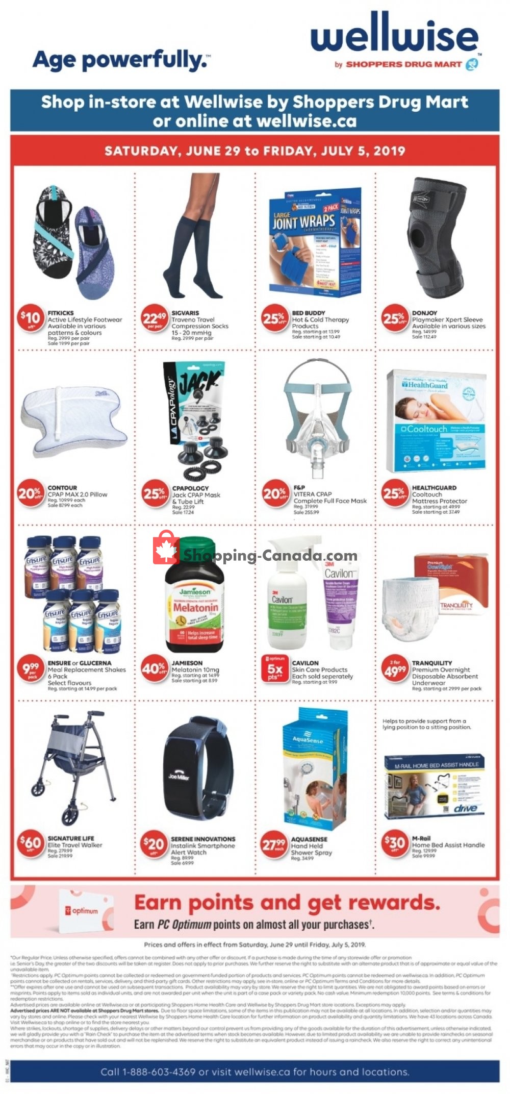 WellWise by Shoppers Drug Mart flyer from Saturday June 29, 2019 to Friday July 5, 2019 - page 1