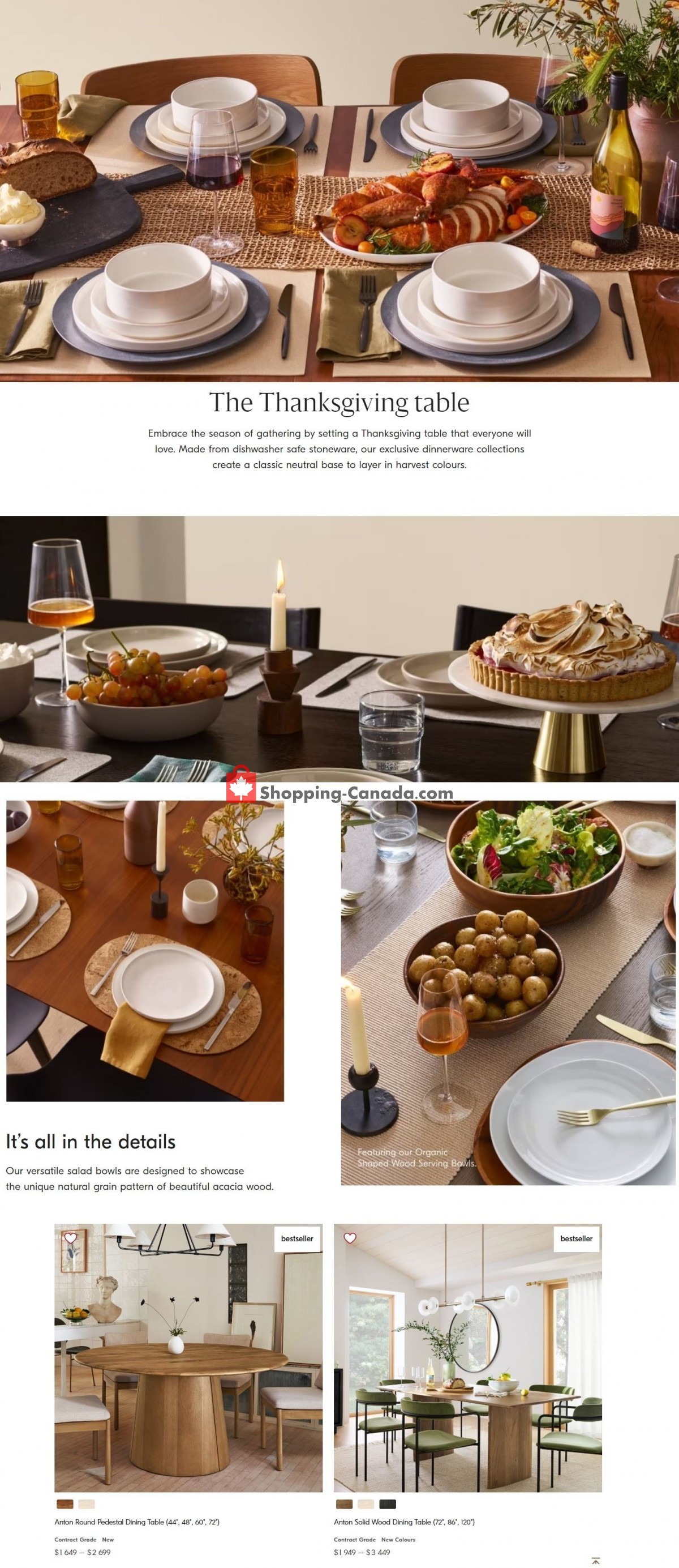 West Elm flyer from Wednesday October 4, 2023 to Tuesday October 31, 2023 - page 2