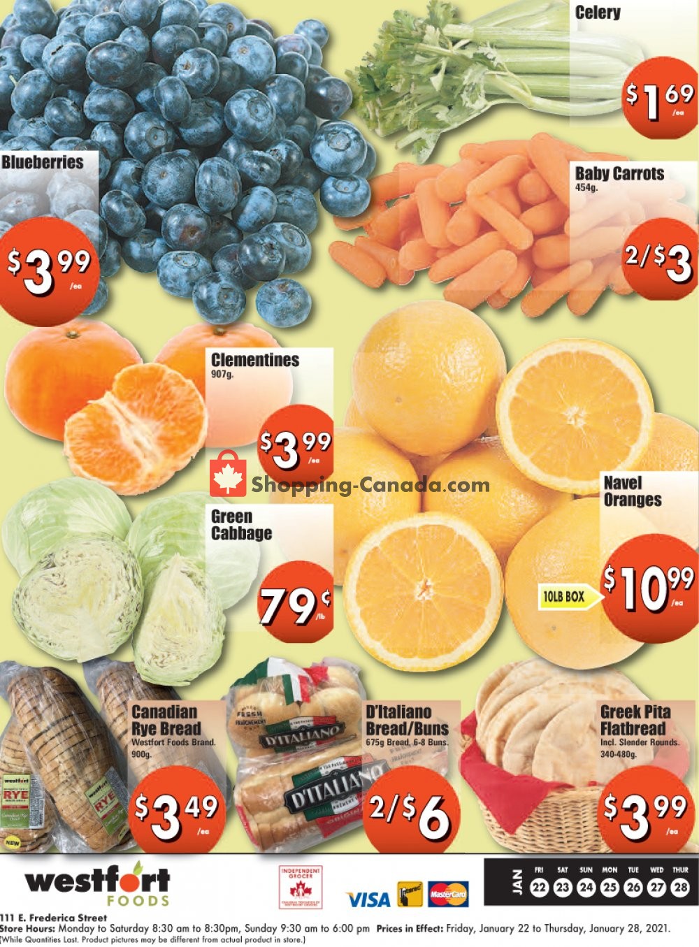 Westfort Foods flyer from Friday January 22, 2021 to Thursday January 28, 2021 - page 4