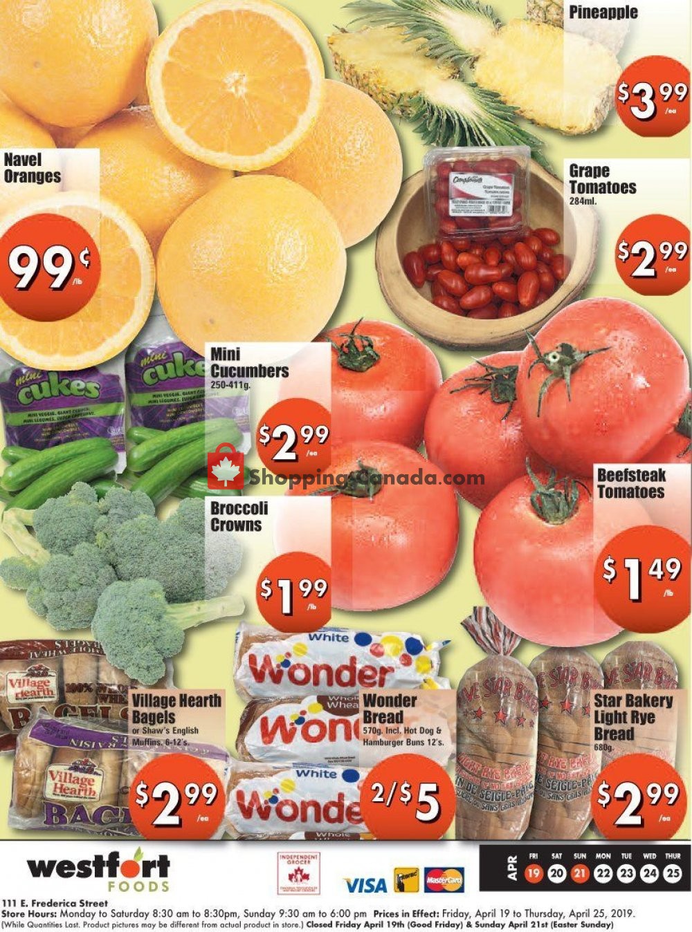 Westfort Foods flyer from Saturday April 20, 2019 to Thursday April 25, 2019 - page 4
