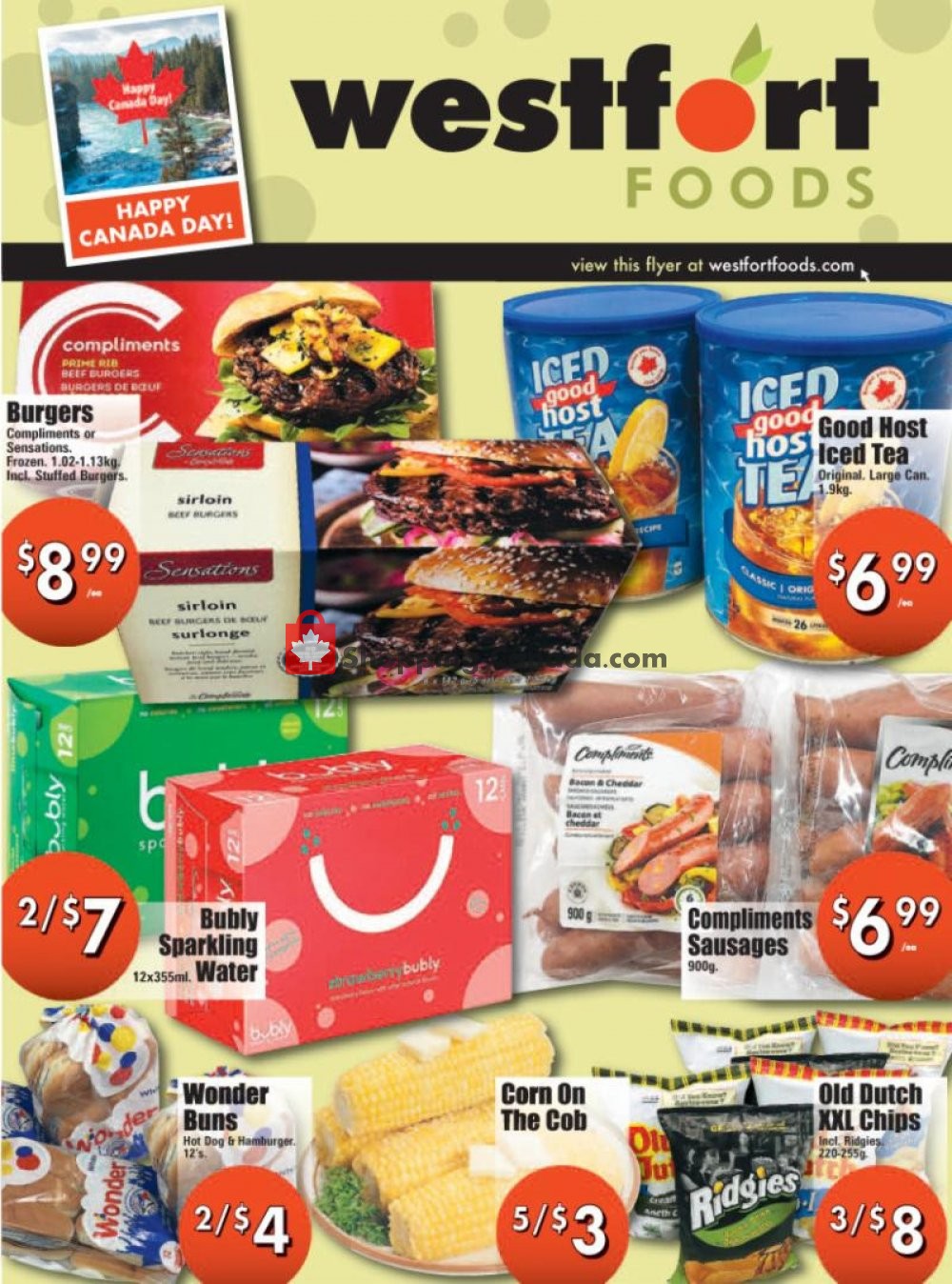 Westfort Foods flyer from Friday June 28, 2019 to Thursday July 4, 2019 - page 1