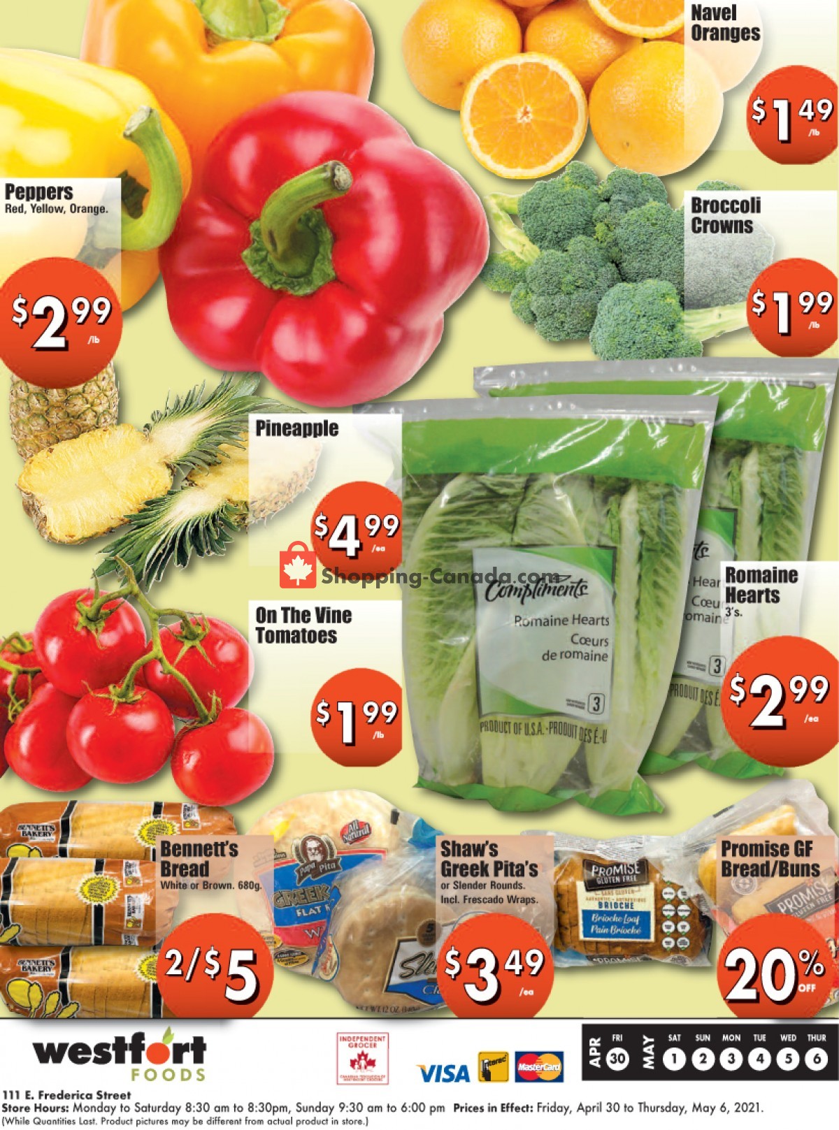 Westfort Foods flyer from Friday April 30, 2021 to Thursday May 6, 2021 - page 4