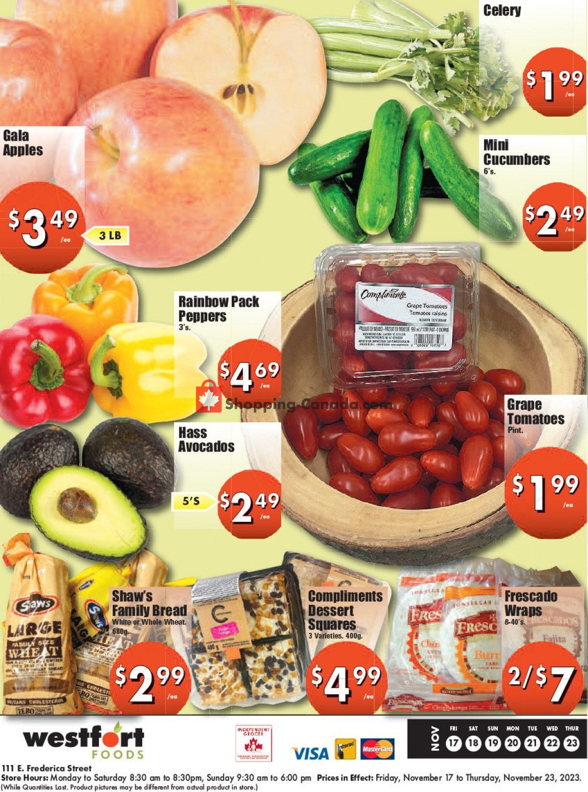 Westfort Foods flyer from Friday November 17, 2023 to Thursday November 23, 2023 - page 4