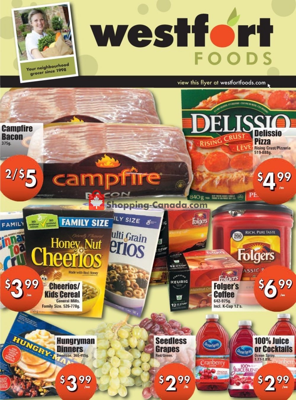 Westfort Foods flyer from Friday January 31, 2020 to Thursday February 6, 2020 - page 1