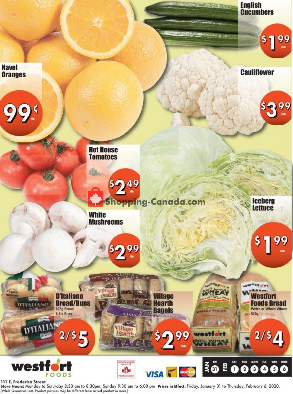 Westfort Foods flyer from Friday January 31, 2020 to Thursday February 6, 2020 - page 4