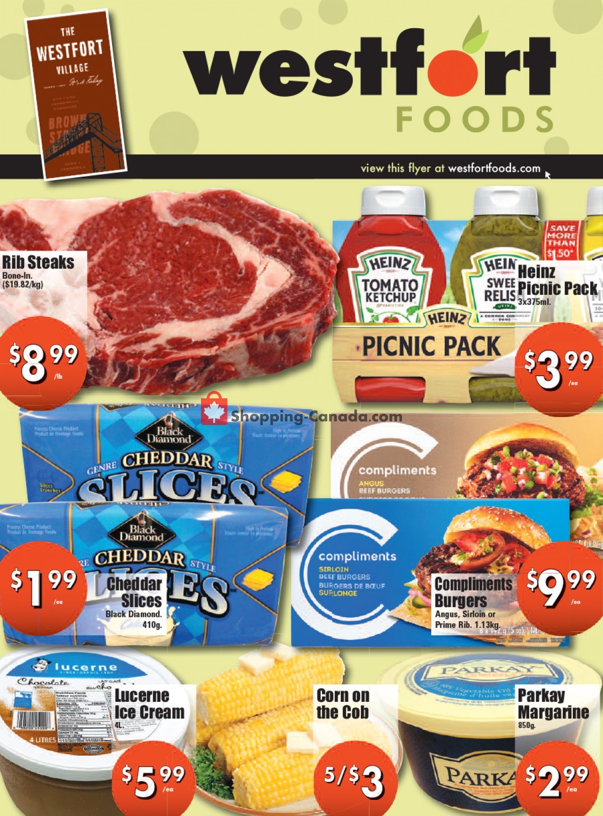 Westfort Foods flyer from Friday July 23, 2021 to Thursday July 29, 2021 - page 1
