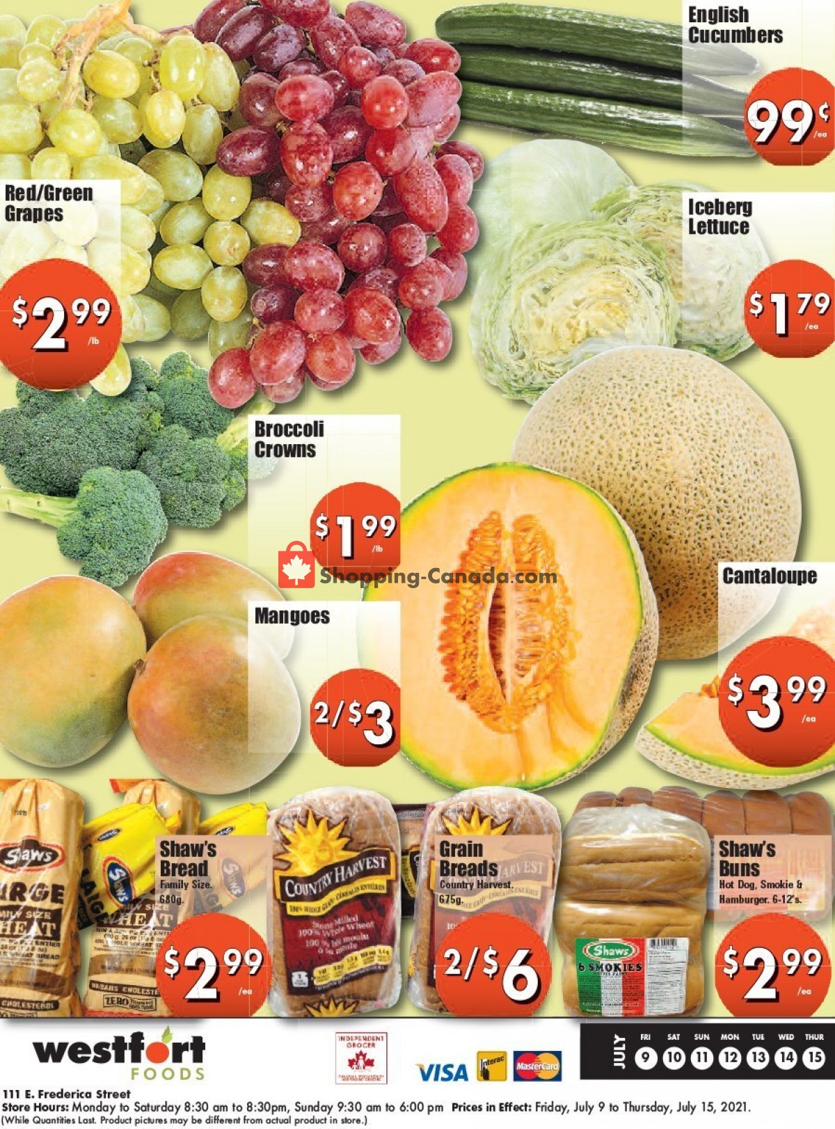 Westfort Foods flyer from Friday July 9, 2021 to Thursday July 15, 2021 - page 4