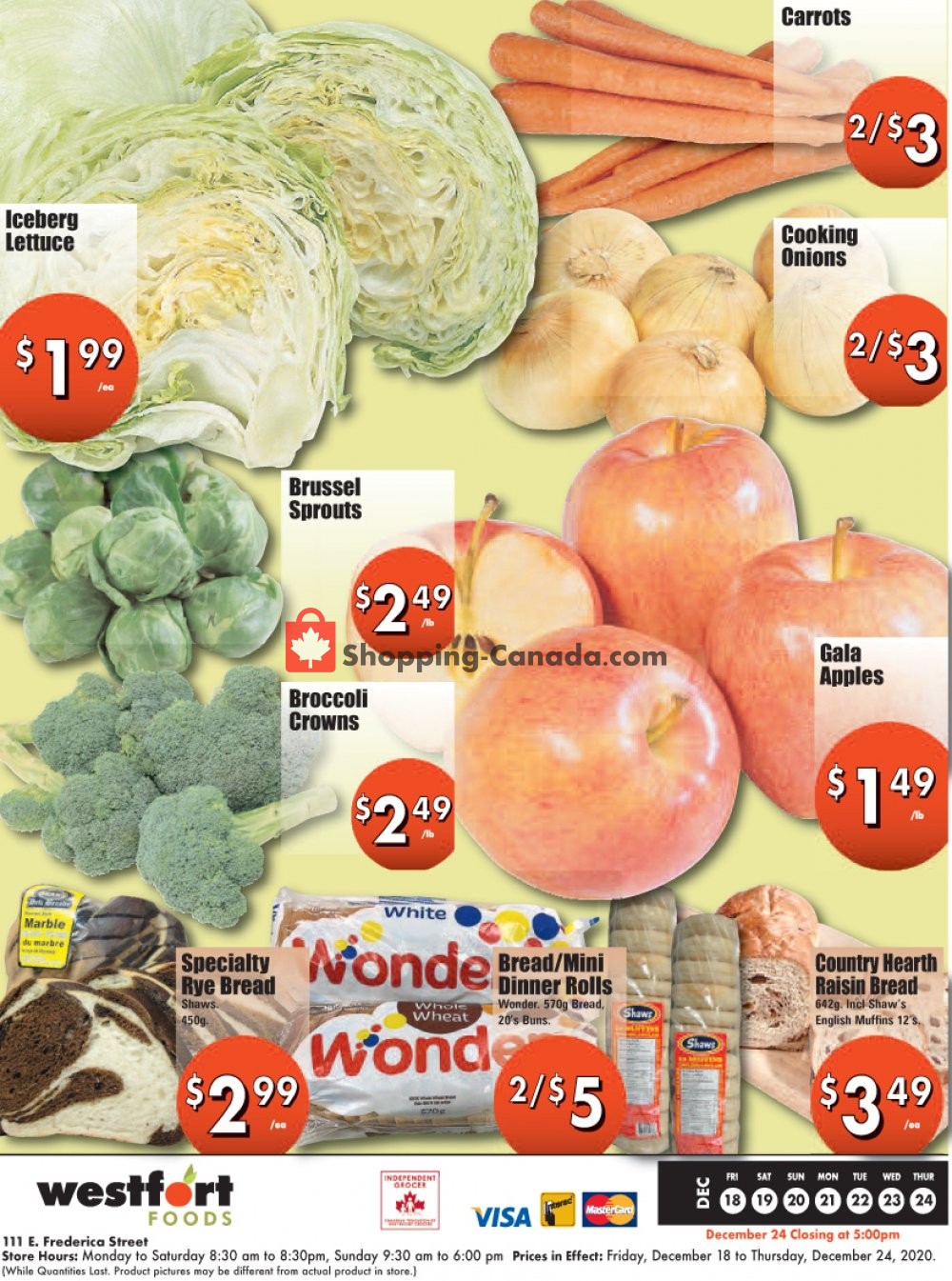 Westfort Foods flyer from Friday December 18, 2020 to Thursday December 24, 2020 - page 4