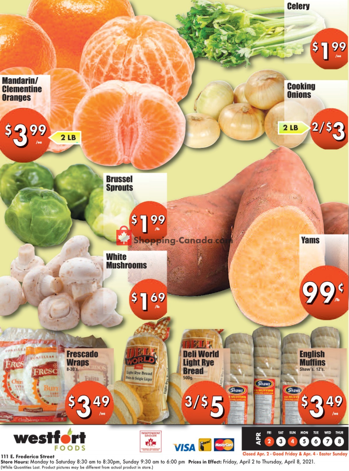Westfort Foods flyer from Friday April 2, 2021 to Thursday April 8, 2021 - page 4