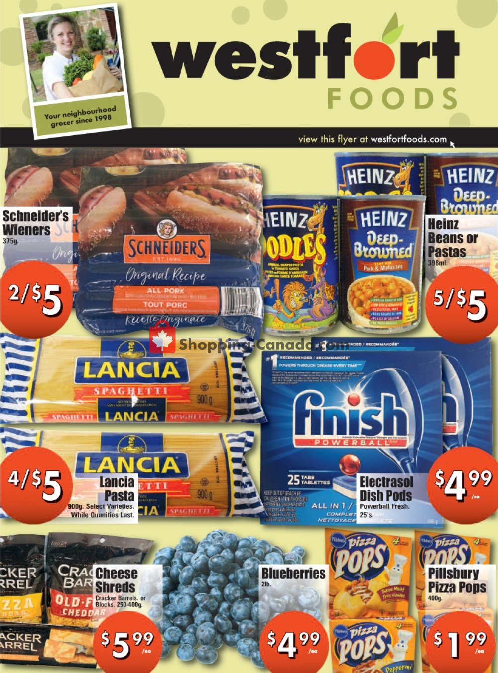 Westfort Foods flyer from Friday August 2, 2019 to Thursday August 8, 2019 - page 1