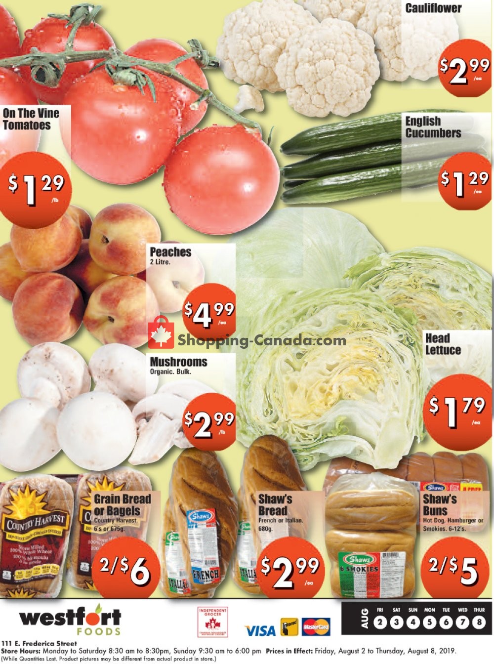 Westfort Foods flyer from Friday August 2, 2019 to Thursday August 8, 2019 - page 4
