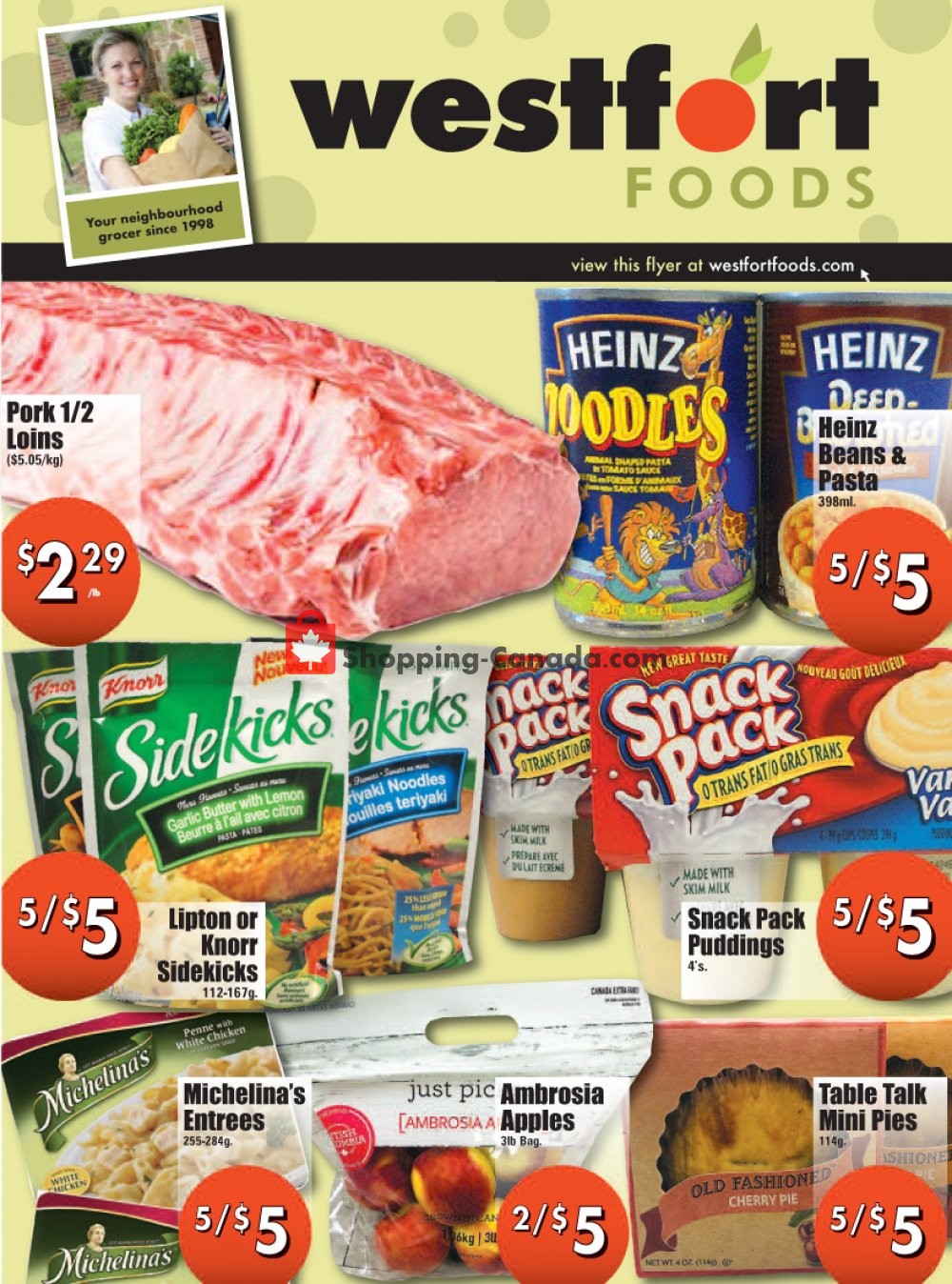 Westfort Foods flyer from Friday January 10, 2020 to Thursday January 16, 2020 - page 1