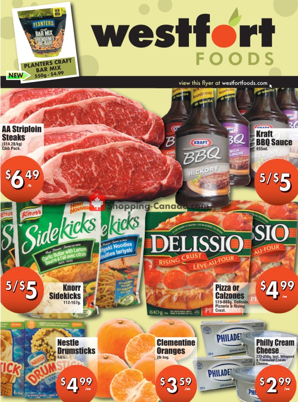Westfort Foods flyer from Friday July 12, 2019 to Thursday July 18, 2019 - page 1