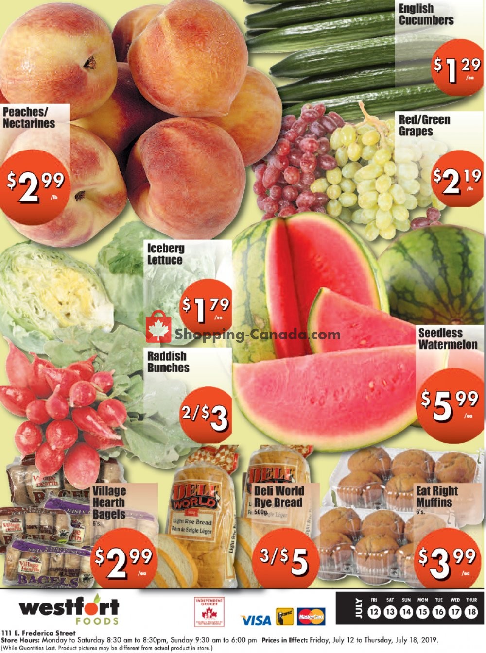 Westfort Foods flyer from Friday July 12, 2019 to Thursday July 18, 2019 - page 4