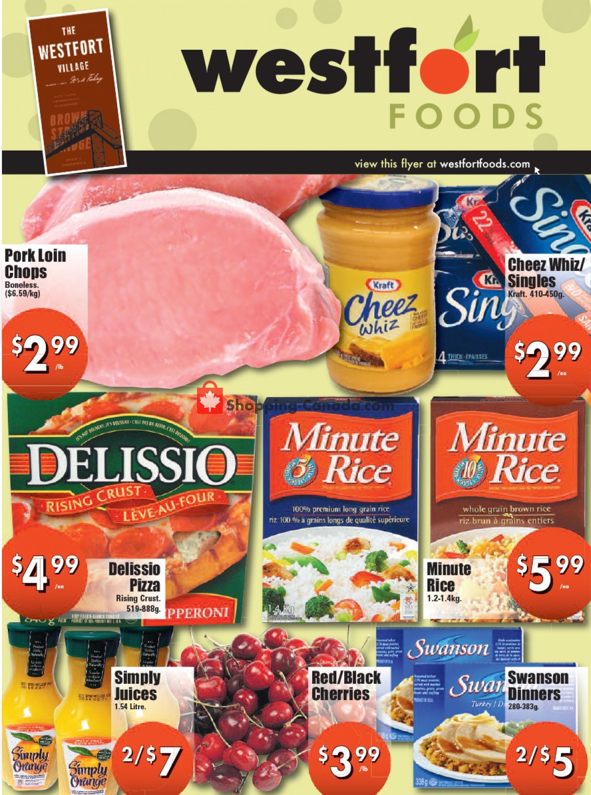 Westfort Foods flyer from Friday July 16, 2021 to Thursday July 22, 2021 - page 1