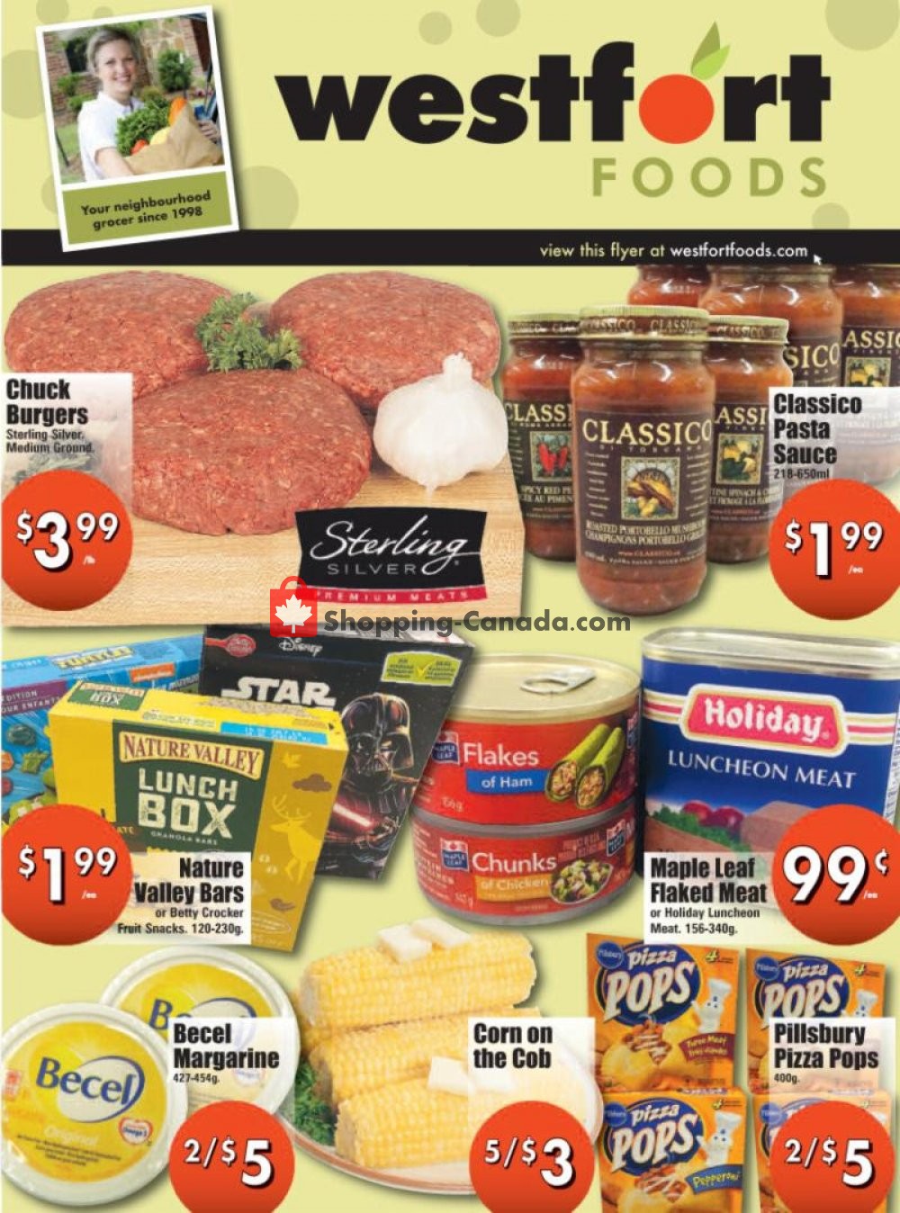 Westfort Foods flyer from Friday July 19, 2019 to Thursday July 25, 2019 - page 1