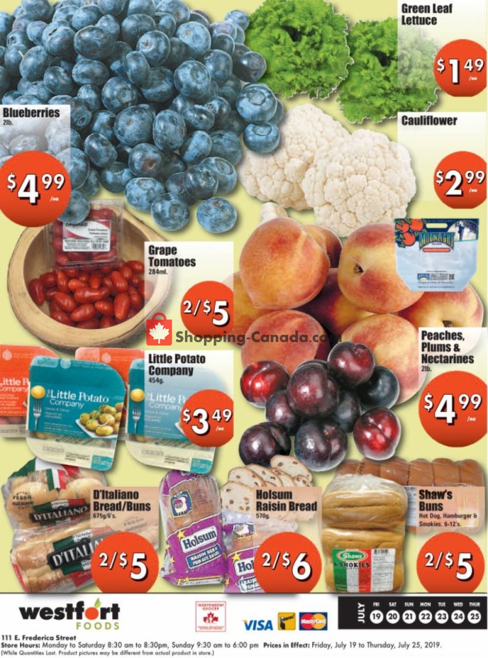 Westfort Foods flyer from Friday July 19, 2019 to Thursday July 25, 2019 - page 4