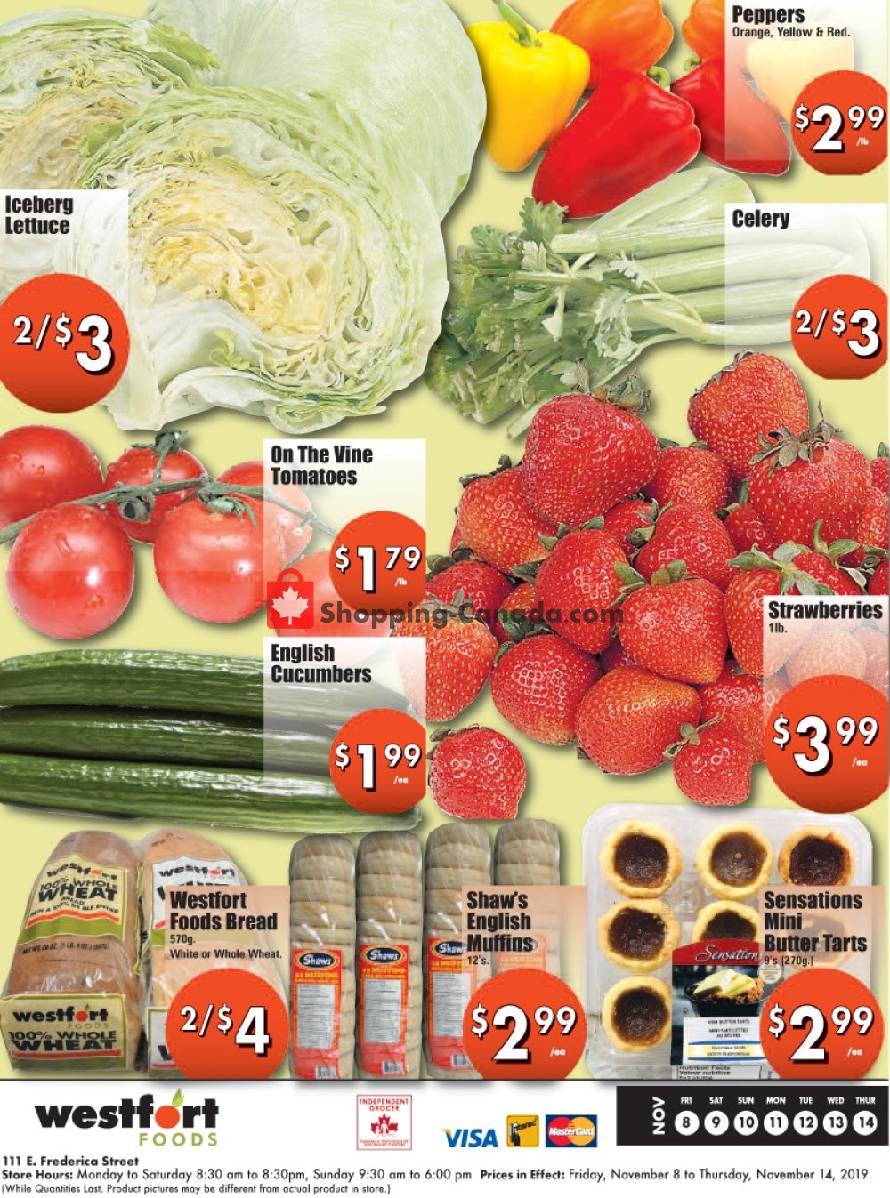 Westfort Foods flyer from Friday November 8, 2019 to Thursday November 14, 2019 - page 4