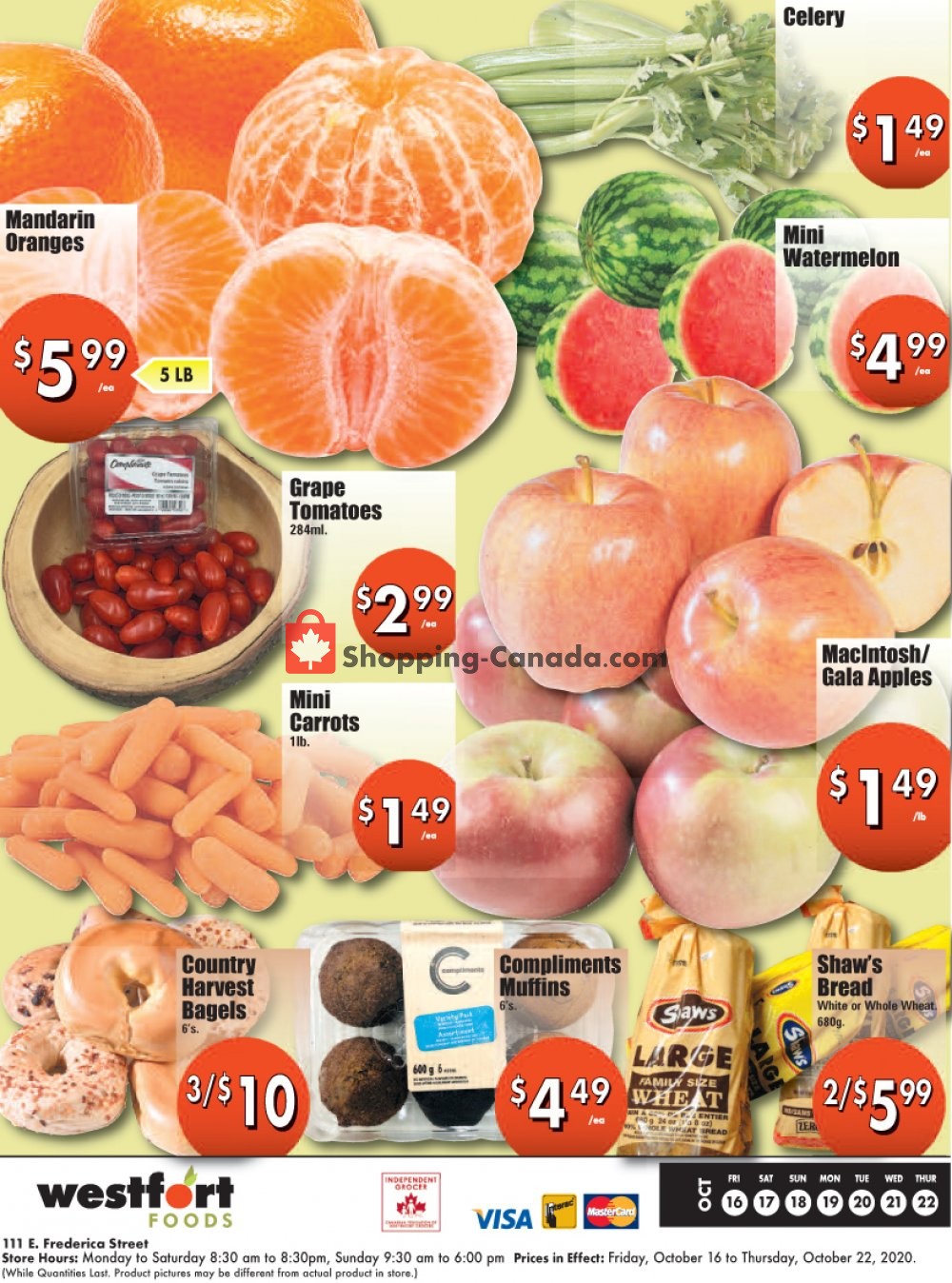 Westfort Foods flyer from Friday October 16, 2020 to Thursday October 22, 2020 - page 4