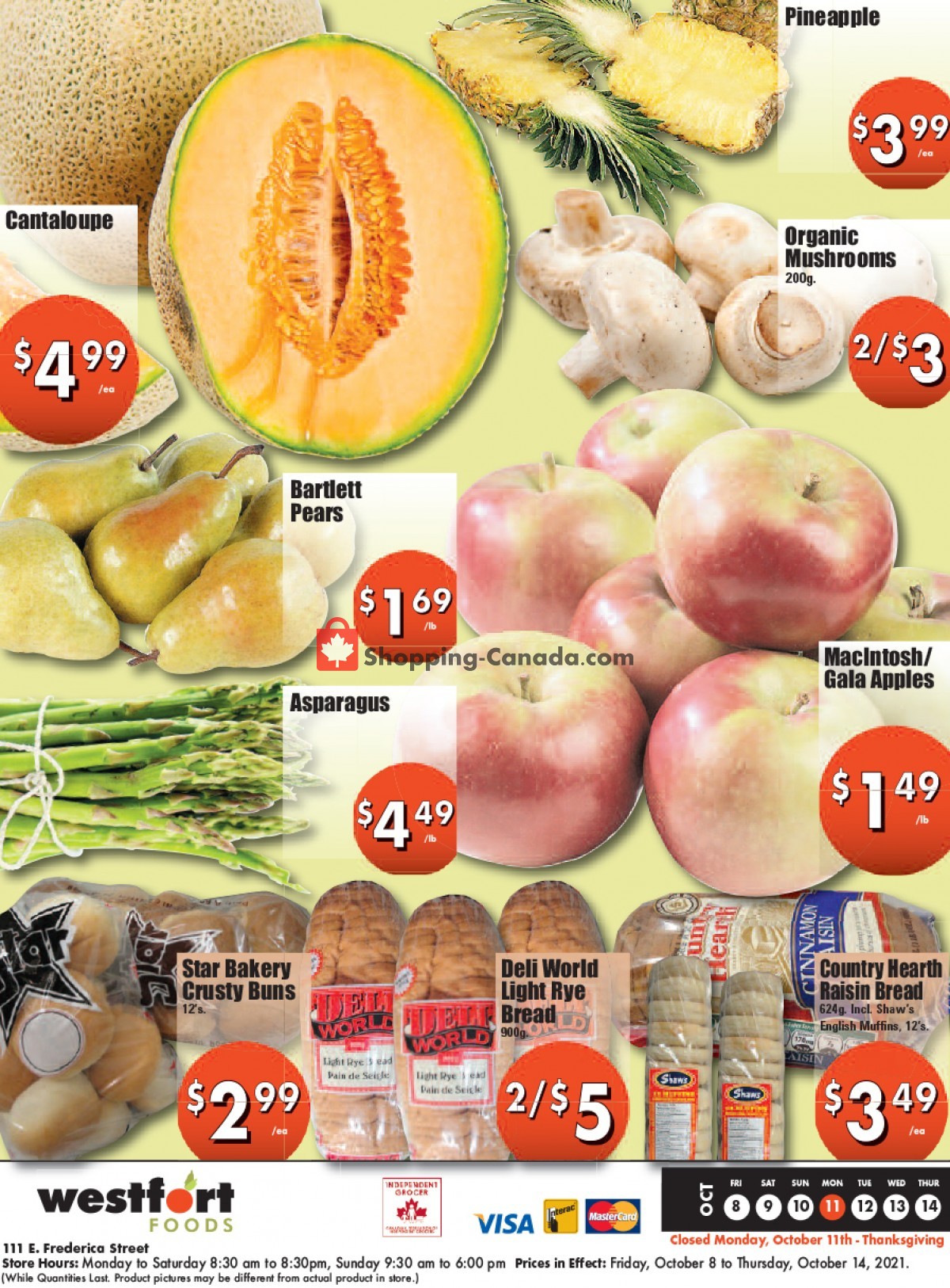 Westfort Foods flyer from Friday October 8, 2021 to Thursday October 14, 2021 - page 4