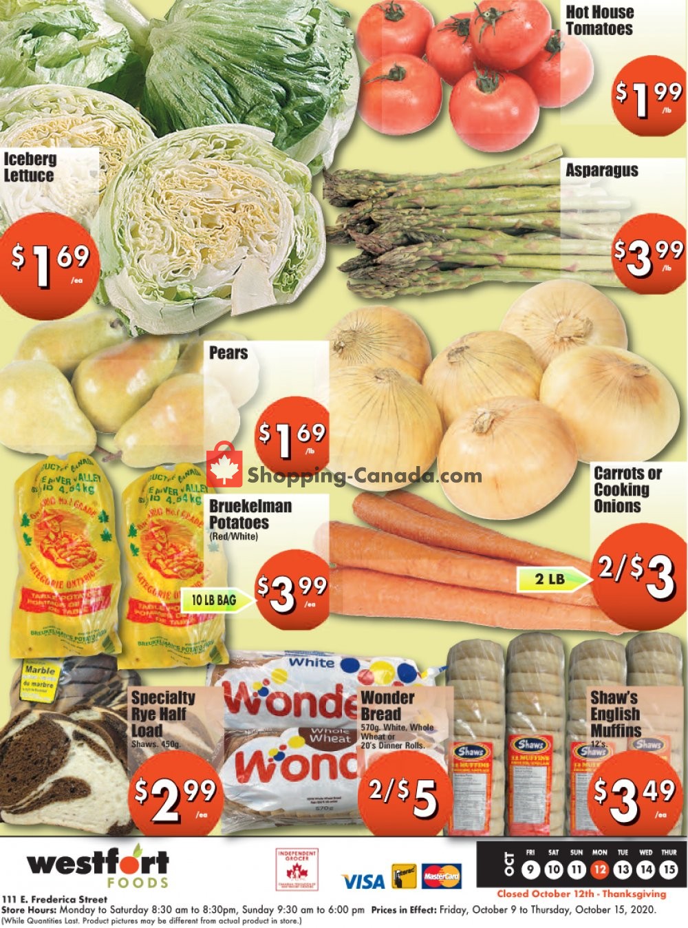 Westfort Foods flyer from Friday October 9, 2020 to Thursday October 15, 2020 - page 4