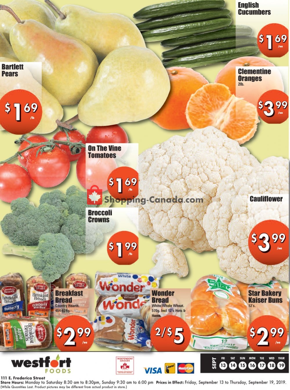 Westfort Foods flyer from Friday September 13, 2019 to Thursday September 19, 2019 - page 4