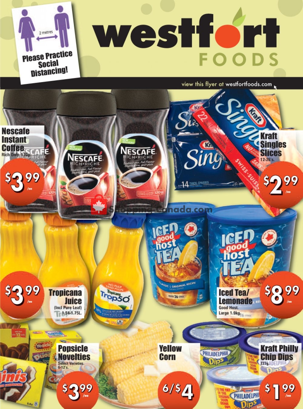 Westfort Foods flyer from Friday May 29, 2020 to Thursday June 4, 2020 - page 1