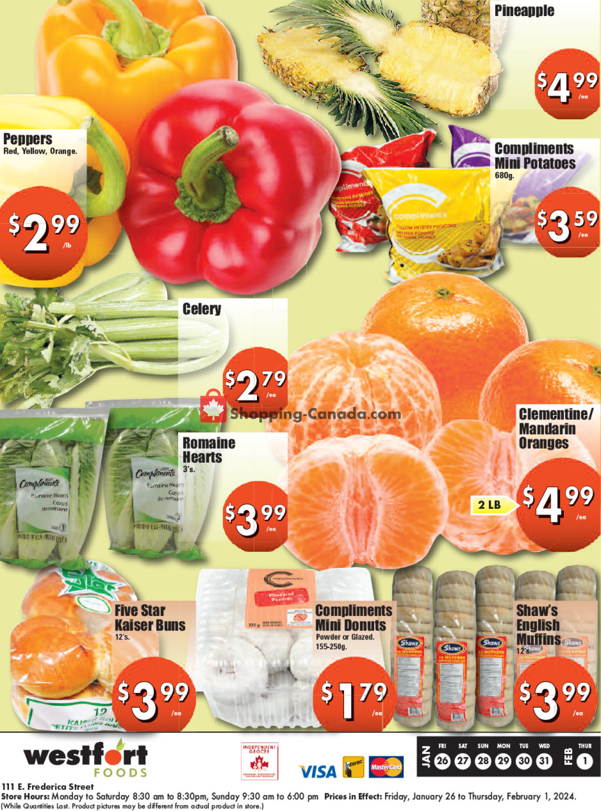 Westfort Foods flyer from Friday January 26, 2024 to Thursday February 1, 2024 - page 4