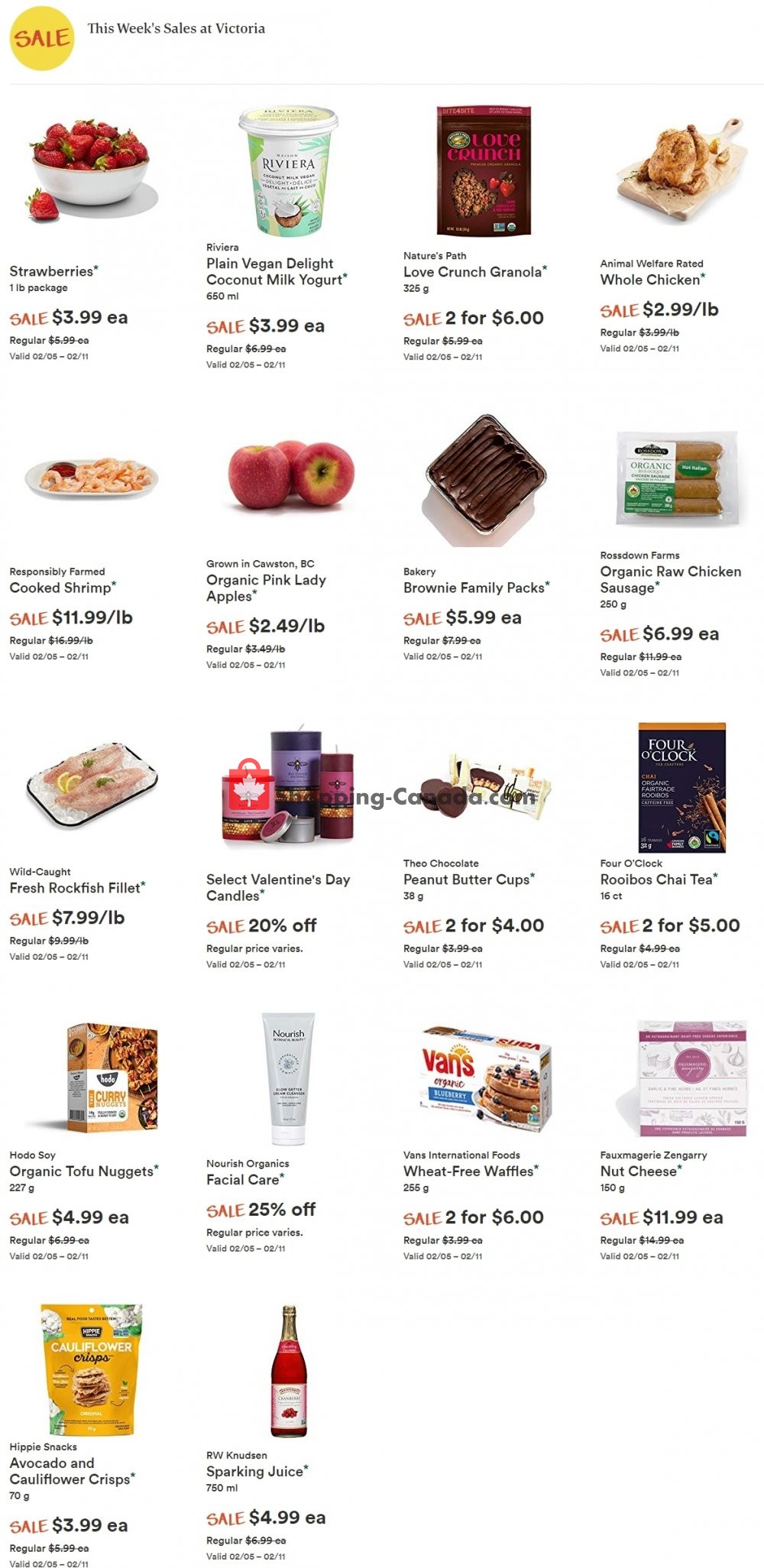 Whole Foods Market flyer from Wednesday February 5, 2020 to Tuesday February 11, 2020 - page 1