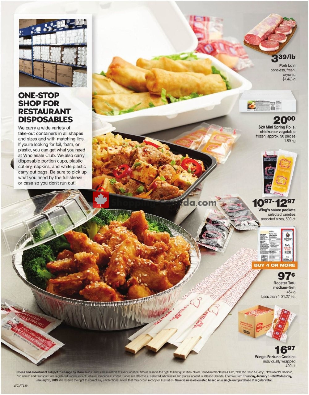Wholesale Club flyer from Thursday January 3, 2019 to Wednesday January 16, 2019 - page 4
