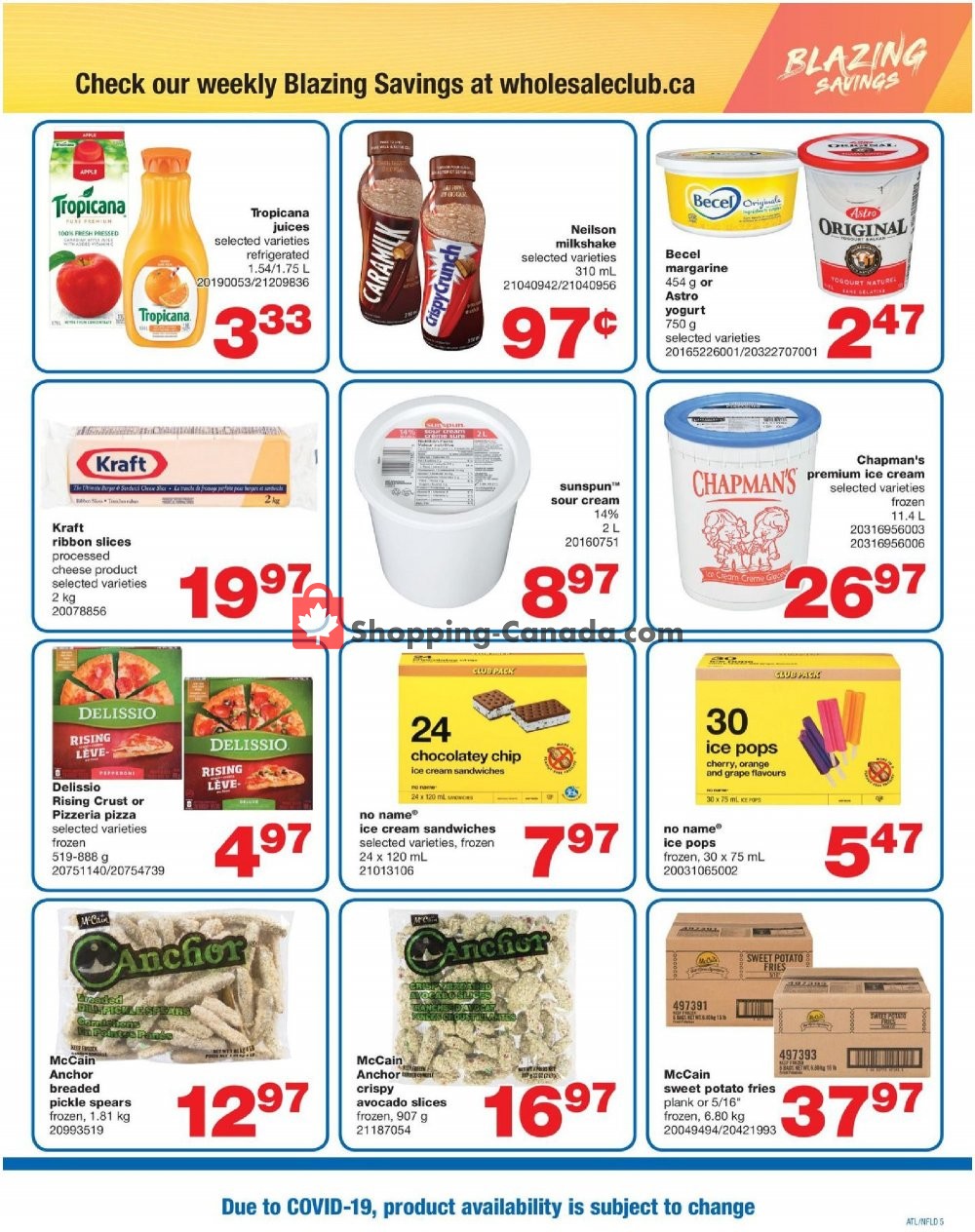 Wholesale Club flyer from Thursday April 30, 2020 to Tuesday June 30, 2020 - page 5