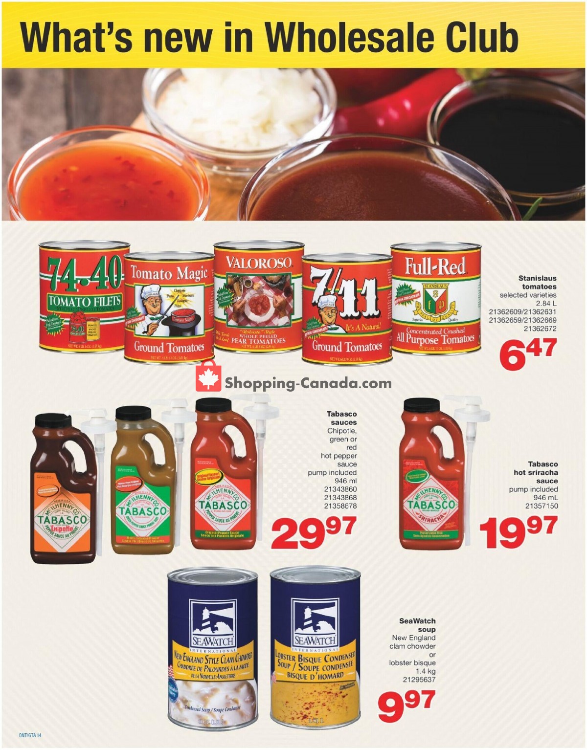 Wholesale Club flyer from Thursday April 29, 2021 to Tuesday July 27, 2021 - page 14
